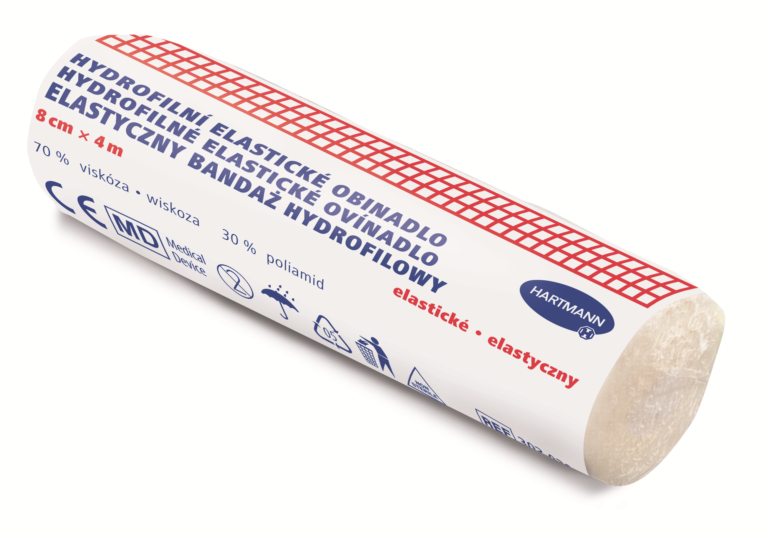HARTMANN ovínadlo hydrofilné 8cmx4m elastické