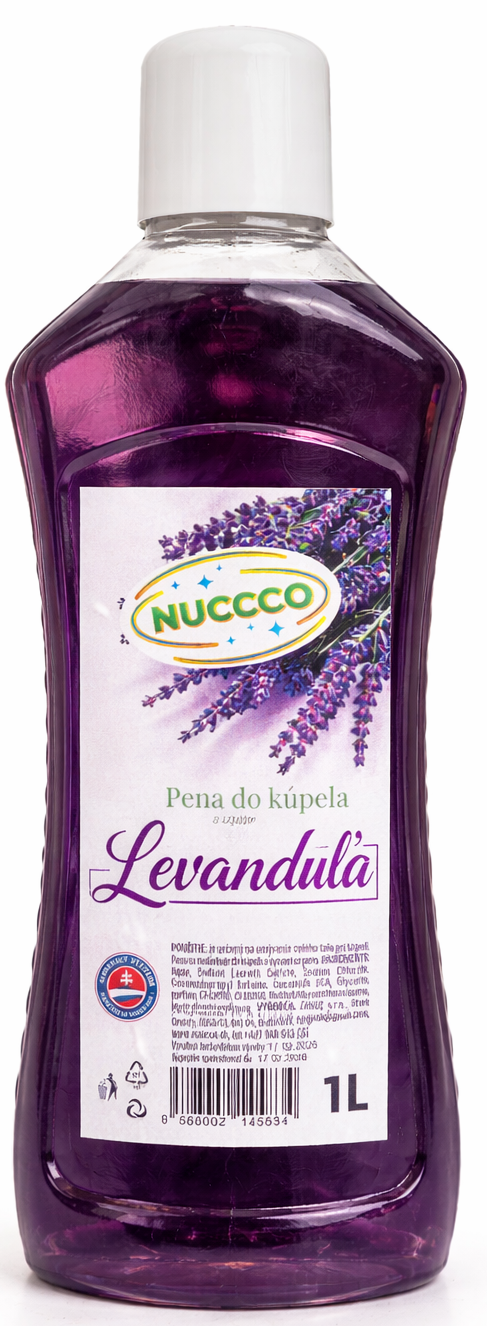 NUCCCO pena do kúpeľa 1L Levanduľa