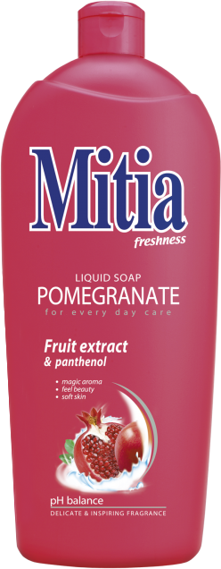 MITIA tekuté mydlo náplň 1L Pomegranate